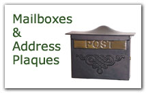 Mailboxes & Address plaques