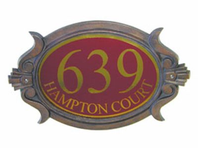 Address plaque - Chelsea