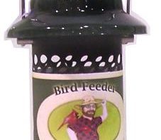 Metal Peanut and sunflower feeder
