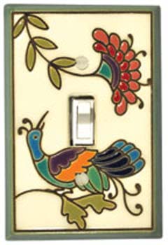 Switch plate cover - Fantasy Bird