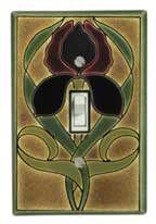 Switch plate cover - Iris