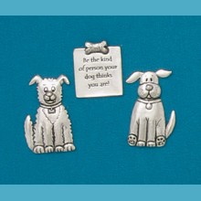 Basic Spirit - Magnet Set, Dogs with quote