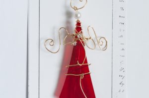 Angel-Red Glass