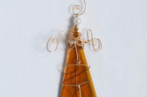 Angel-Amber Glass
