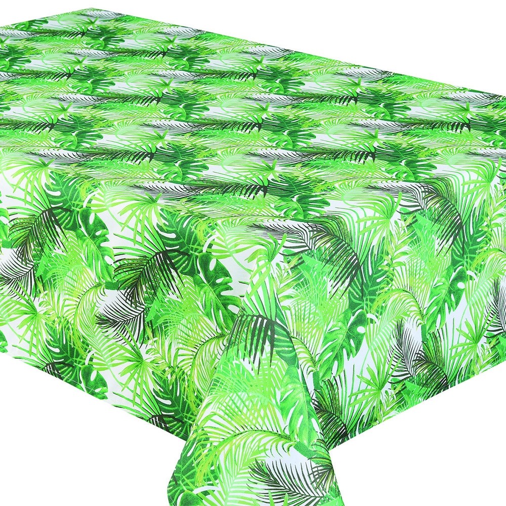Table Cloth – Palm Green (8-10 seats) – The Avant-Garden Shop