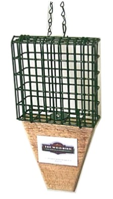 Tail prop suet feeder