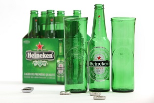 Heineken beer glass