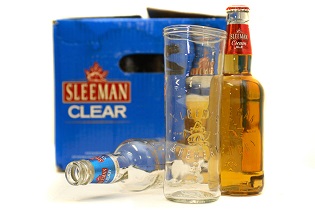 Sleeman beer glass