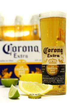 Corona beer glass