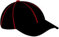 Black Cap Design Logo