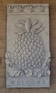 Welcome-Pineapple Plaque