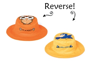 Reversible kids hat-Bird/Owl