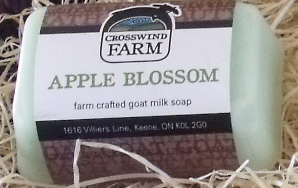 Crosswind Farm-Goat's milk soap (Apple Blossom)