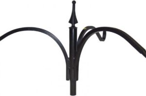 Powder coated steel triple arm (TRIO)