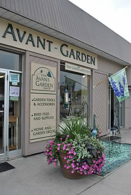 Avant-Garden Shop storefont at 165 Sherbrooke Street