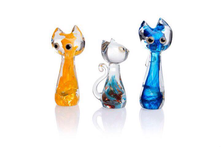 Glass Cats Artwork