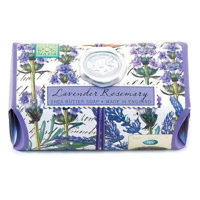 Michel Design Large Bath Soap Bar - Lavender & Rosemary