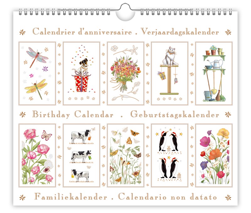 birthday calendar classic birthday calendar