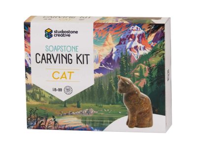 Soapstone Carving Kt - Cat