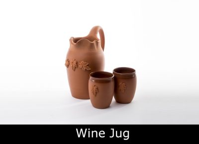 Wine Jug - Clay