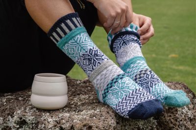 Solmate Socks-Snowfall