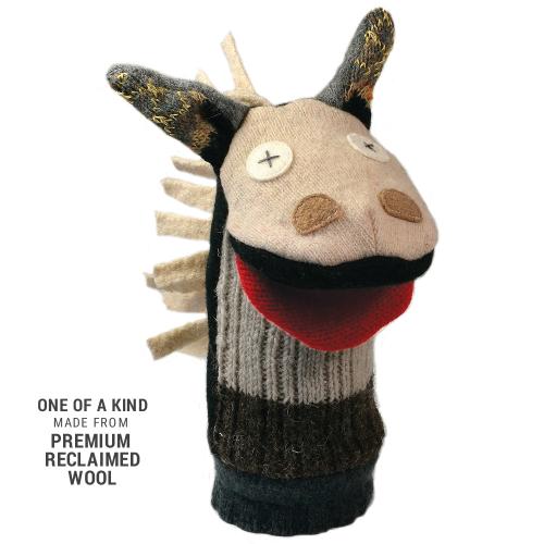 horse hand puppet