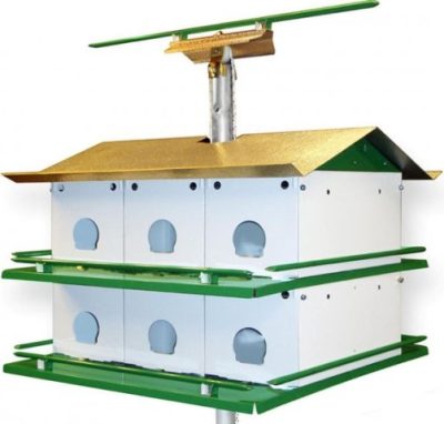 Purple Martin House + Aluminum Pole included (By special order only)