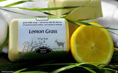 Crosswind Farm-Goat's milk soap (Lemon grass)