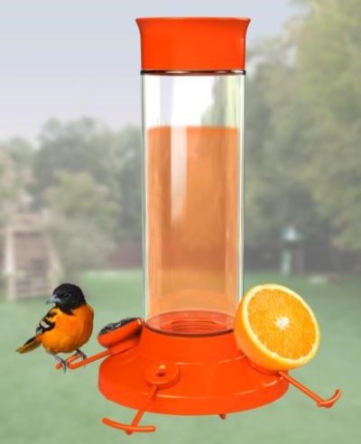 30oz Glass oriole feeder