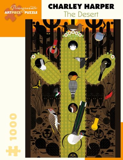 1000 pc - Charley Harper: The Desert