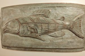 Salmon Plaque