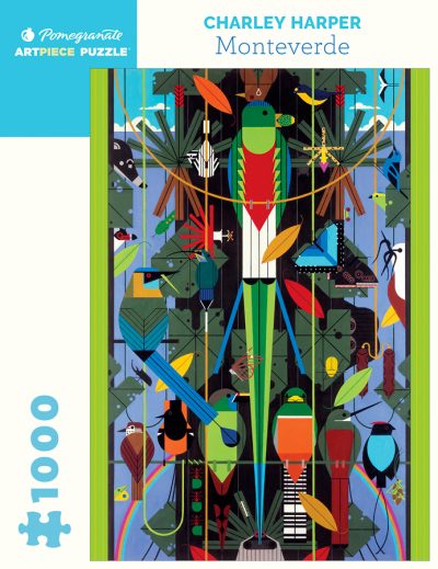 1000 pc - Charley Harper: Monteverde