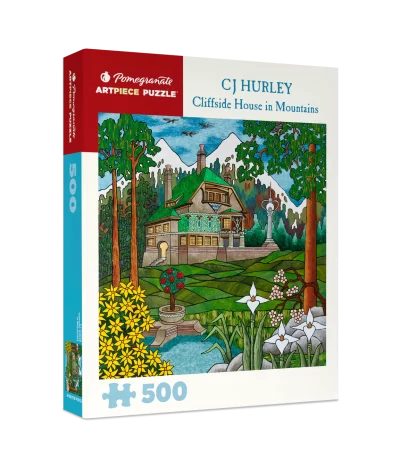500 pc - C.J. Hurley - Cliffside House in Mountains