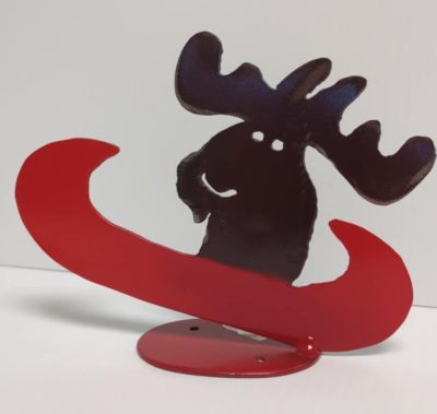 Dog Bite Steel - Moose in Canoe