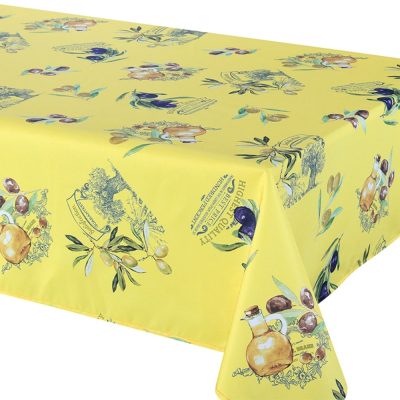 Table Cloth - Primo/ Yellow (6-8 seats)