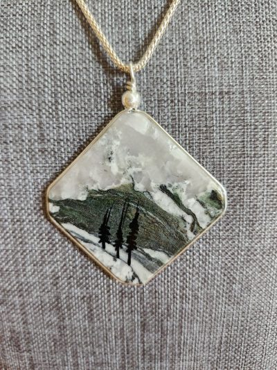 A Slice of the North, Necklace - Northern Diamond #2