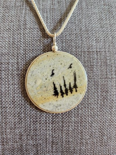 A Slice of the North, Necklace - Northern Scene #1