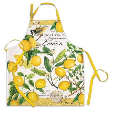 Michel Design - "Lemon Basil" Apron