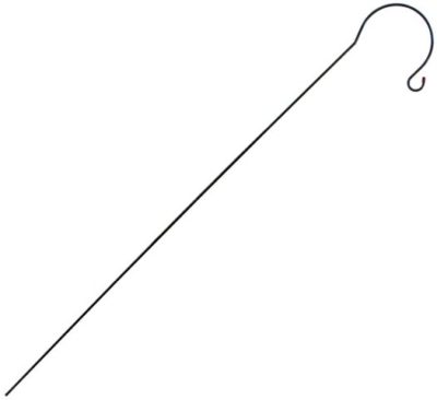 Erva Single (mini) Shepherd's hook -65"