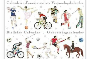 Birthday Calendar Sports