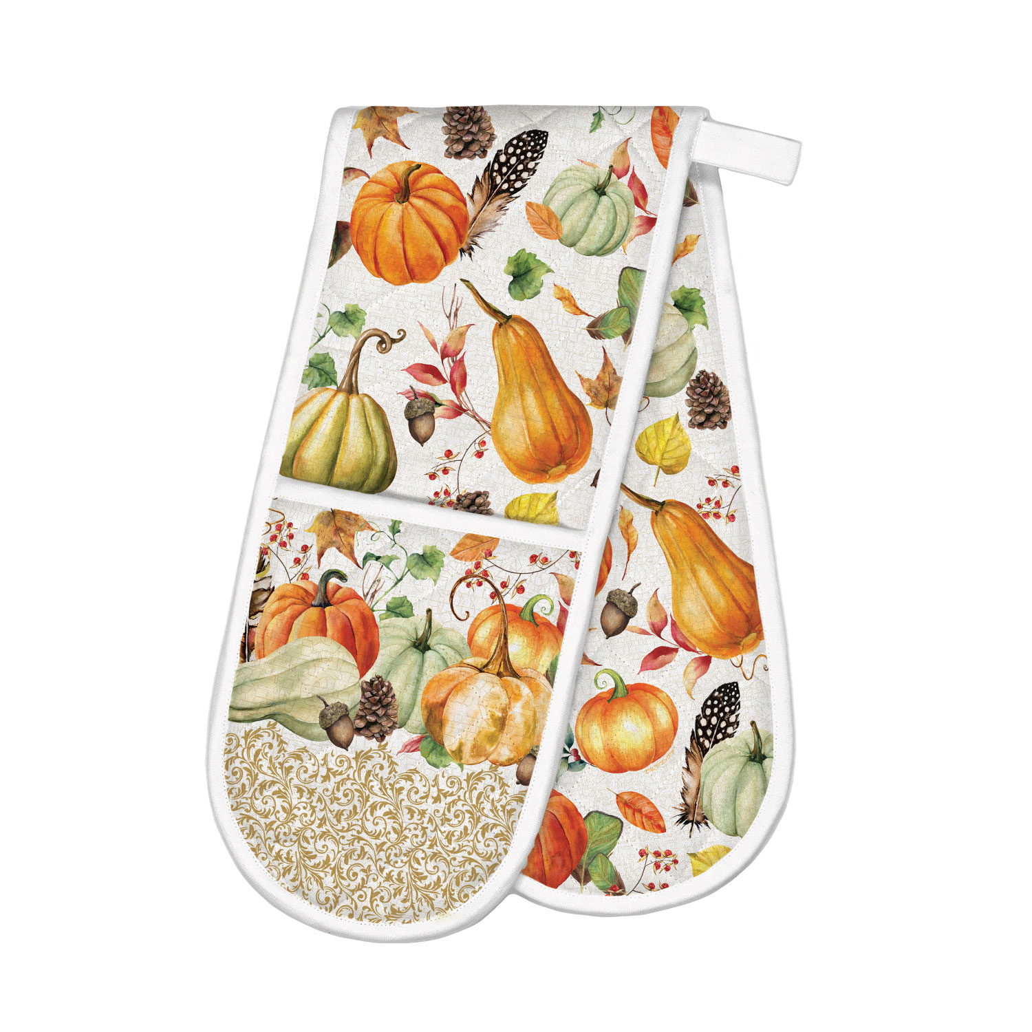 Tranquility Michel Design Works Padded Cotton Oven Mitt