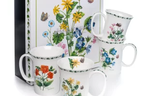 Garden Meadow Set Of 4 Mugs