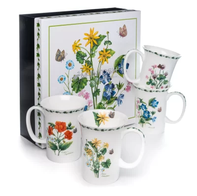 McIntosh Mugs, Garden Meadow (Set of 4)