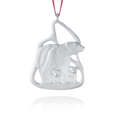 Amos Pewter Ornament - Polar bears (2012)