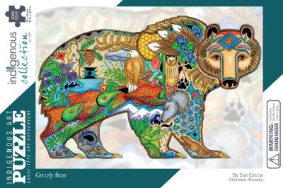 1000 pc - Indigenous Collection (Grizzly Bear)