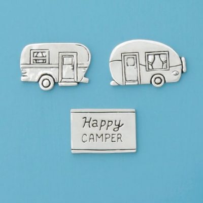 Basic Spirit - Magnet Set, Happy Camper
