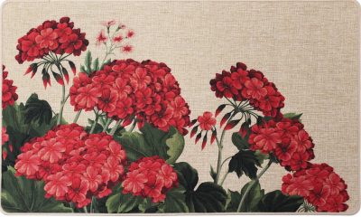 Poly mat - Geraniums