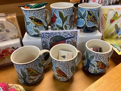 Cathy Allen Pottery - Coffee/Tea Mug - (Local artist)