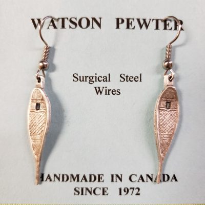 Watson Pewter - Snowshoe earrings
