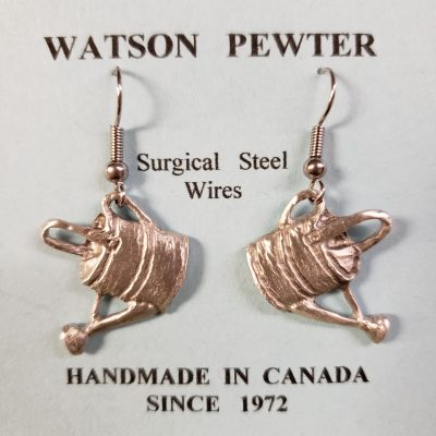 Watson Pewter - Watering can earrings